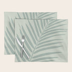 Palm Leaf Sage Placemat Gallery Image 1