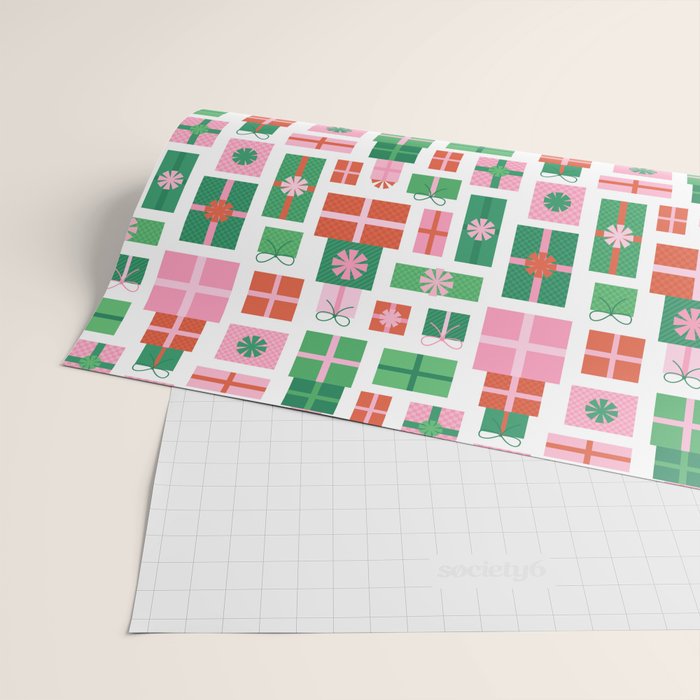 Oh What Fun - Red and Green Wrapping Paper Gallery Image 2