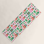 Oh What Fun - Red and Green Yoga Mat Gallery Image 1