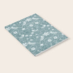 William Morris Strawberry Thief Soft Teal Notebook Gallery Image 2