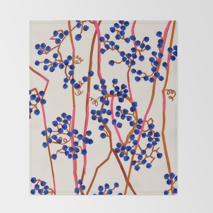 Berry Summer Throw Blanket Gallery Image 2