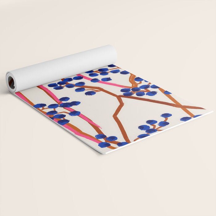 Berry Summer Yoga Mat Gallery Image 2