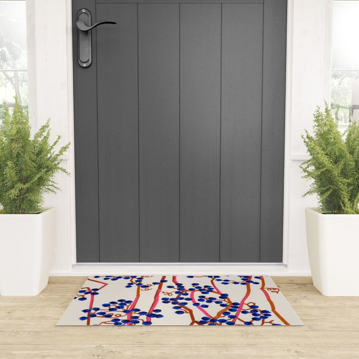 Berry Summer Welcome Mat Gallery Image 3