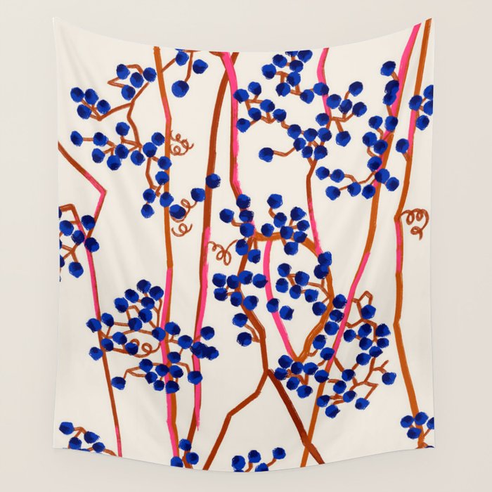 Berry Summer Wall Tapestry Gallery Image 4