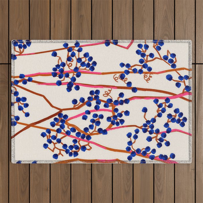 Berry Summer Outdoor Rug Gallery Image 1