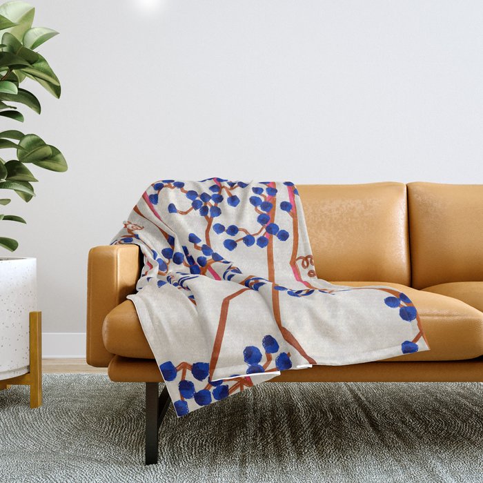 Berry Summer Throw Blanket Gallery Image 1
