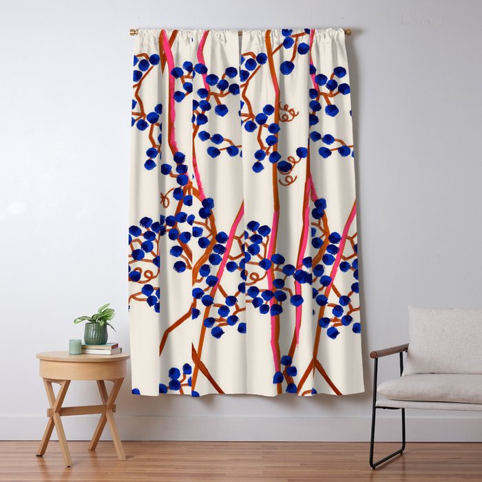Berry Summer Window Curtain Gallery Image 5