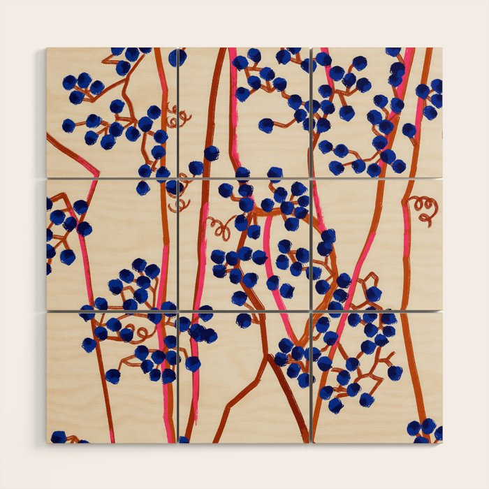 Berry Summer Wood Wall Art Gallery Image 1