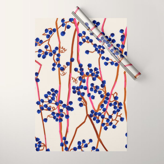 Berry Summer Wrapping Paper Gallery Image 1
