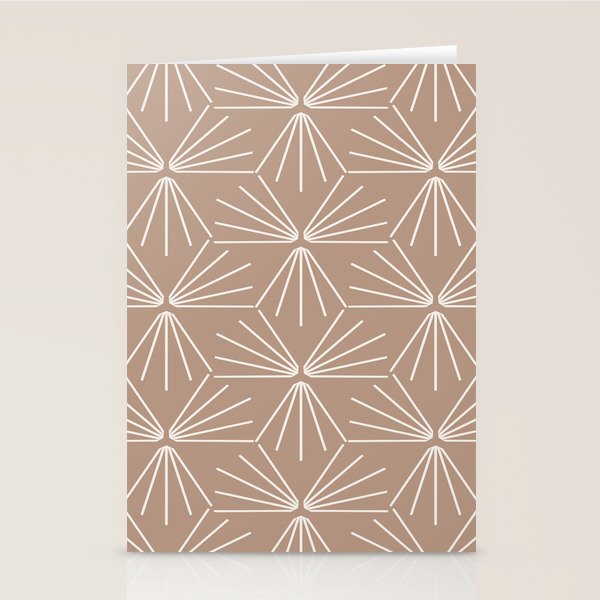 SUN TILE BLUSH DARK Stationery Card Gallery Image 1