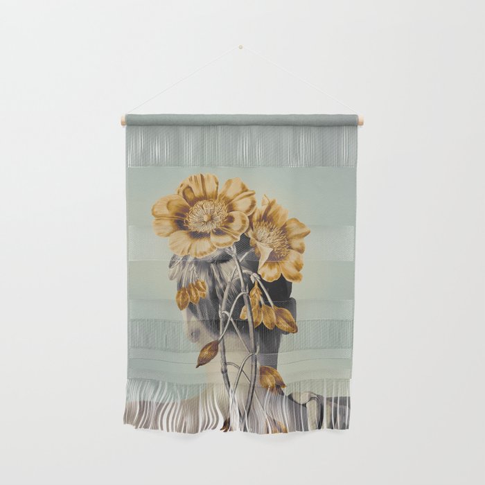 WOMAN WITH FLOWERS 2 Wall Hanging Gallery Image 1