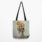 WOMAN WITH FLOWERS 2 Tote Bag Gallery Image 2