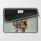 WOMAN WITH FLOWERS 2 Laptop Sleeve Gallery Image 2