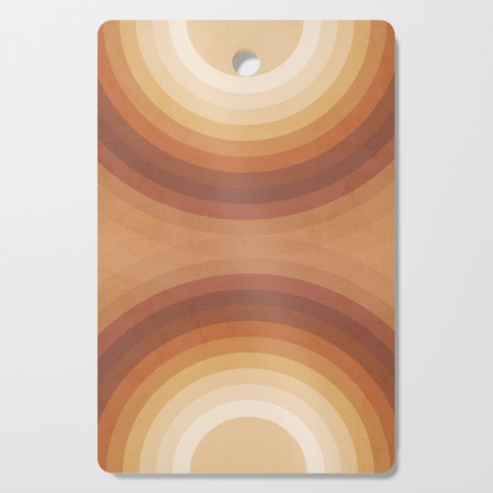 Double the Rainbow - Terracotta Cutting Board Gallery Image 1