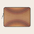Double the Rainbow - Terracotta Laptop Sleeve Gallery Image 1