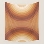 Double the Rainbow - Terracotta Wall Tapestry Gallery Image 4