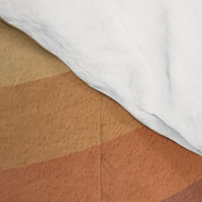 Double the Rainbow - Terracotta Comforter Gallery Image 4
