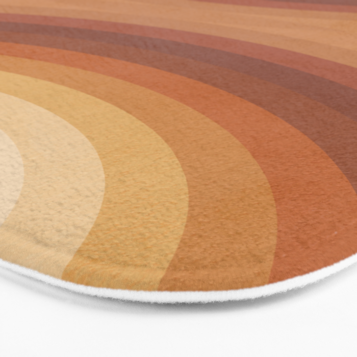 Double the Rainbow - Terracotta Bath Mat Gallery Image 3