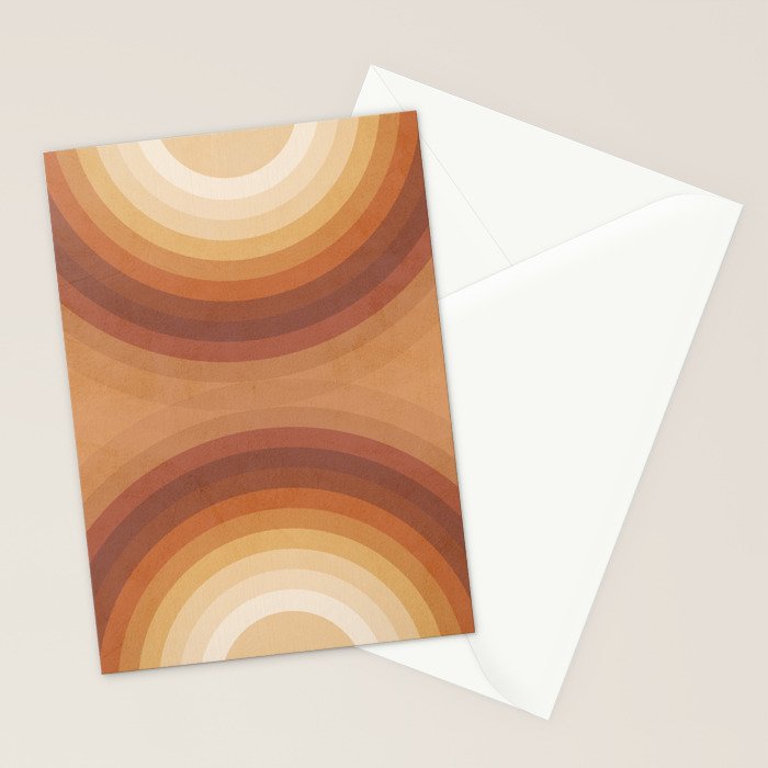 Double the Rainbow - Terracotta Stationery Card Gallery Image 2