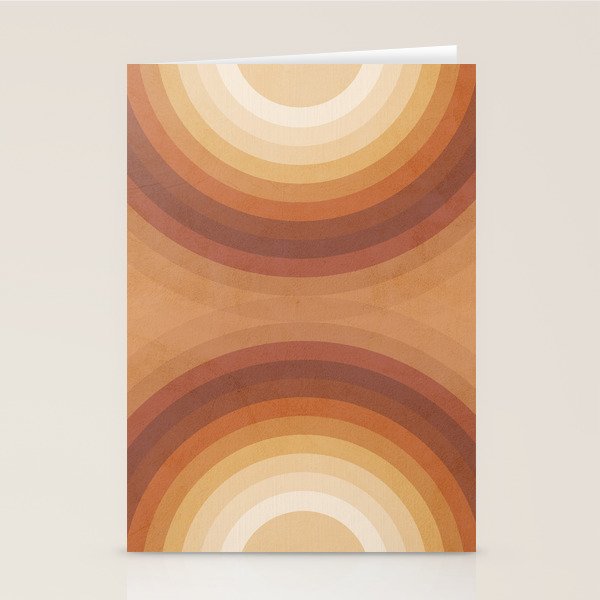 Double the Rainbow - Terracotta Stationery Card Gallery Image 1
