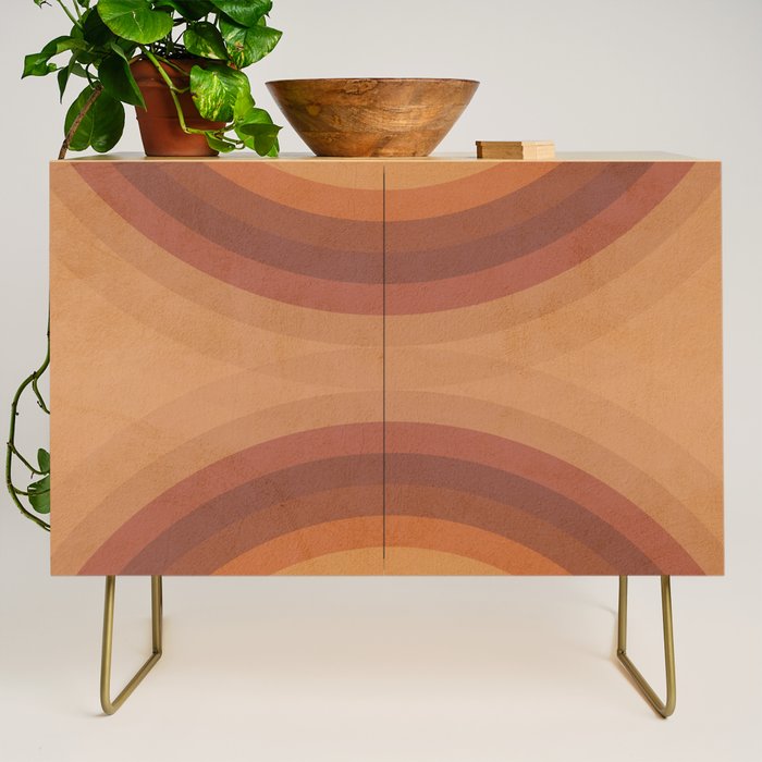 Double the Rainbow - Terracotta Credenza Gallery Image 1