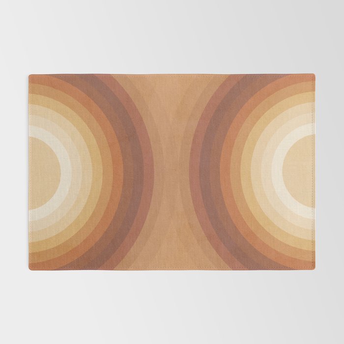 Double the Rainbow - Terracotta Rug Gallery Image 2