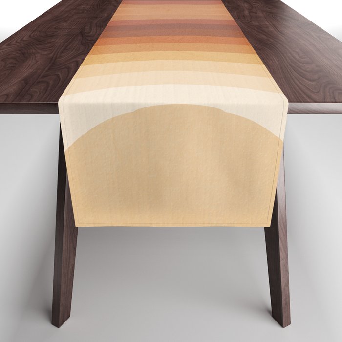 Double the Rainbow - Terracotta Table Runner Gallery Image 1