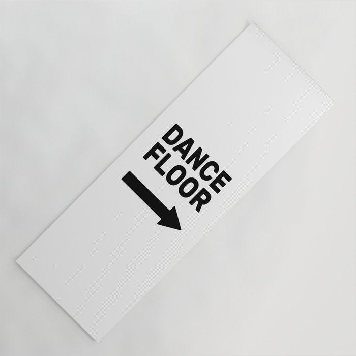 Dance Floor (arrow point right) Yoga Mat Gallery Image 1