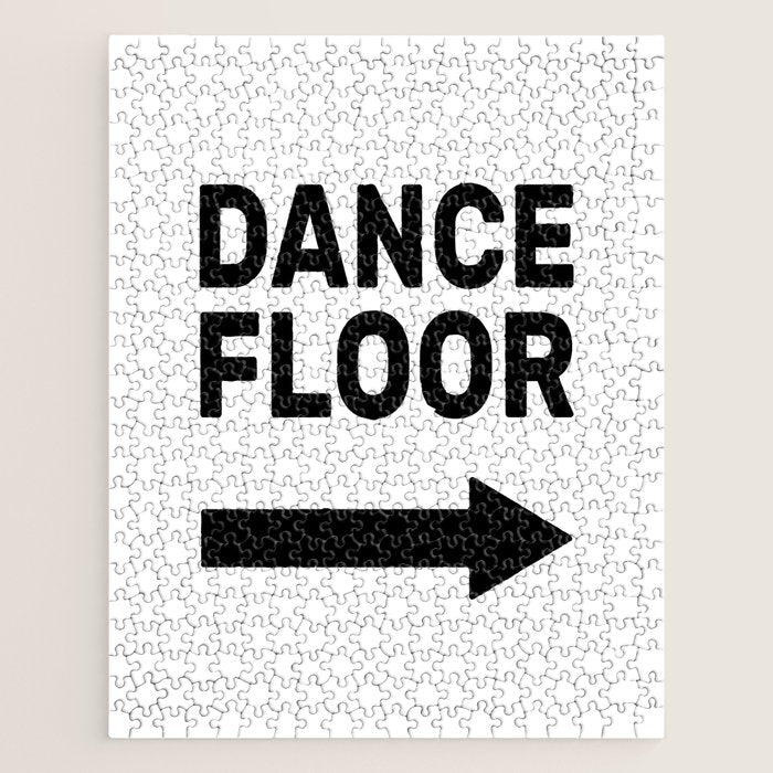 Dance Floor (arrow point right) Jigsaw Puzzle Gallery Image 1