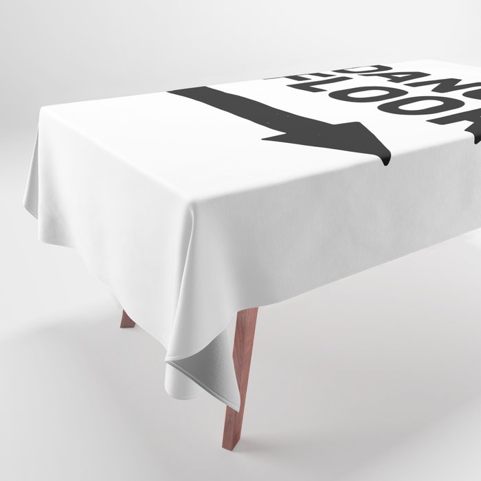 Dance Floor (arrow point right) Tablecloth Gallery Image 1
