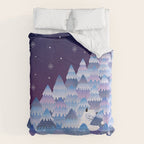Tree Hugger (Night Version) Comforter Gallery Image 6