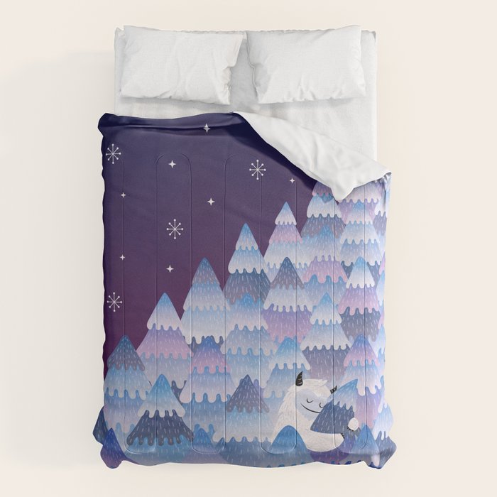 Tree Hugger (Night Version) Comforter Gallery Image 6