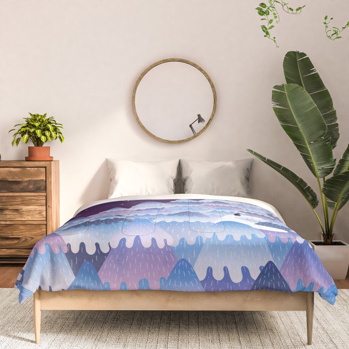 Tree Hugger (Night Version) Comforter Gallery Image 3