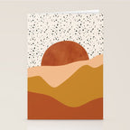 Terrazzo Sky Landscape Stationery Card Gallery Image 2