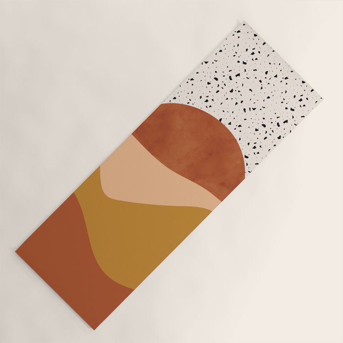 Terrazzo Sky Landscape Yoga Mat Gallery Image 1