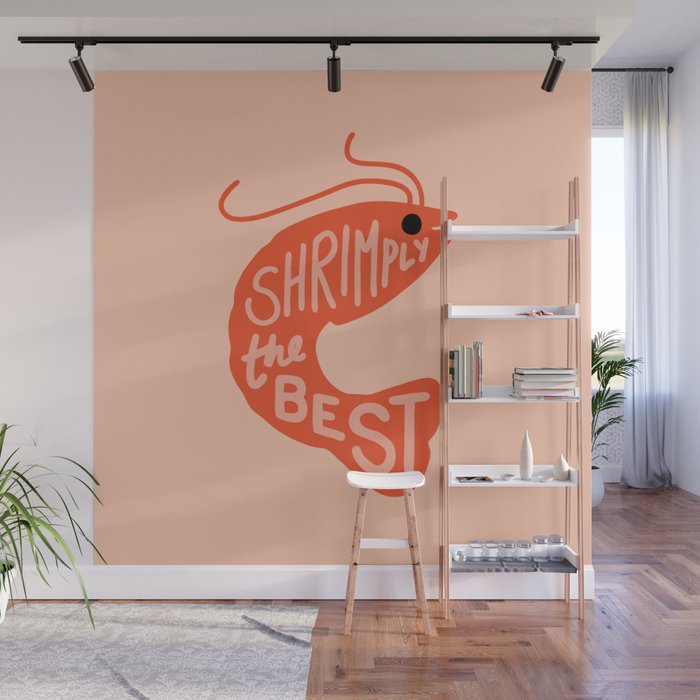 Shrimply the Best Wall Mural Gallery Image 1