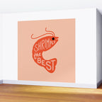 Shrimply the Best Wall Mural Gallery Image 2