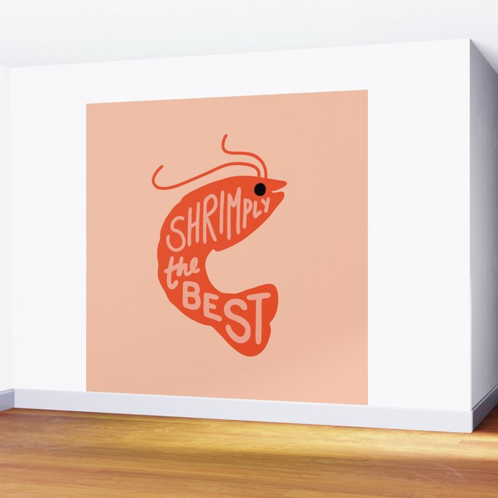 Shrimply the Best Wall Mural Gallery Image 2