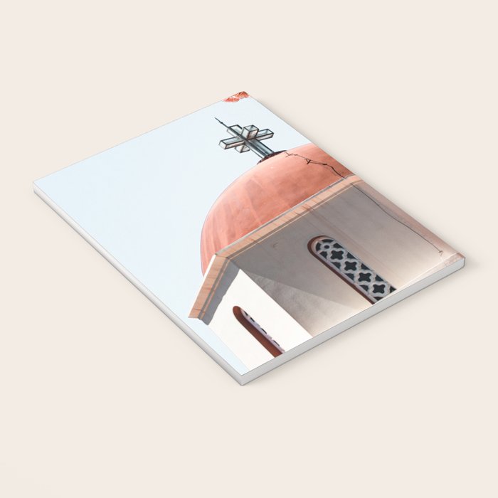 Summer In Greece Art Print | Pink Flowers Photo | Crete Island Holiday | Europe Travel Photography Notebook Gallery Image 3