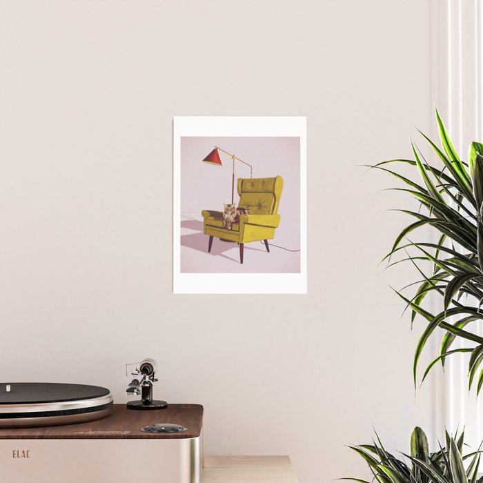 Cats on Chairs Deluxe Collection - Oscar Poster Gallery Image 2