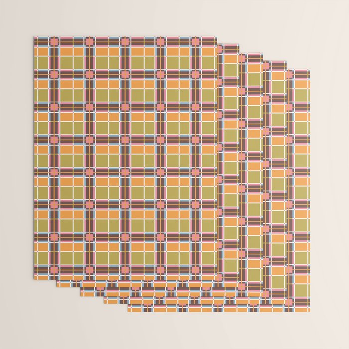 Bold Lines and Blocks Wrapping Paper Gallery Image 3