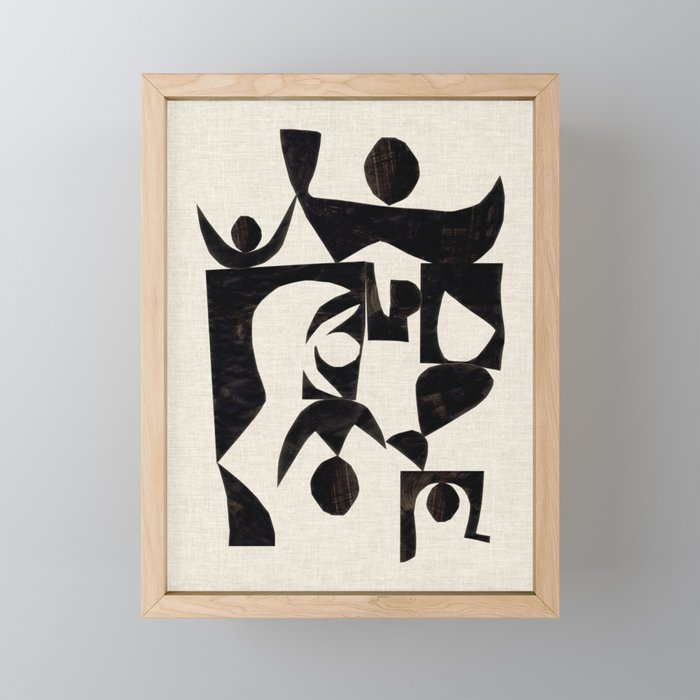 Bull Horn  Mini Art Print Gallery Image 1