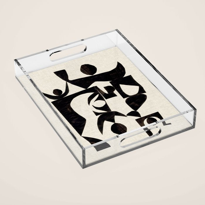 Bull Horn  Acrylic Tray Gallery Image 1