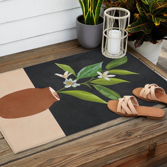 Little Pretty Bloom 3 Outdoor Rug Gallery Image 2