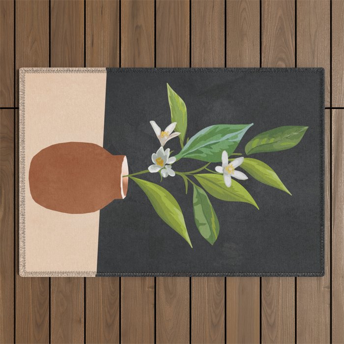 Little Pretty Bloom 3 Outdoor Rug Gallery Image 1