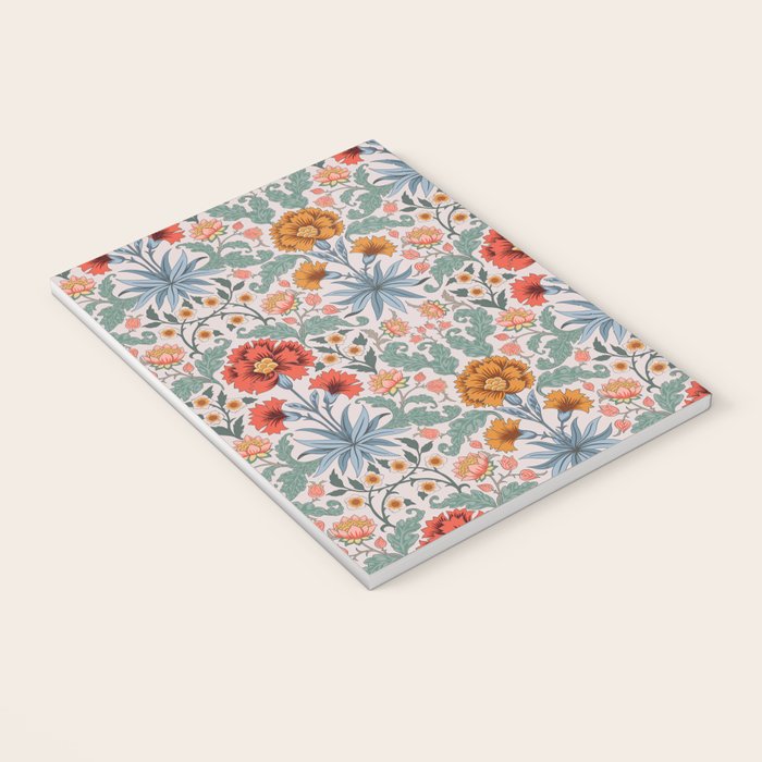  Victorian Botanicals - Carnation in Red and Blue Notebook Gallery Image 3