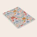  Victorian Botanicals - Carnation in Red and Blue Notebook Gallery Image 3