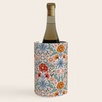  Victorian Botanicals - Carnation in Red and Blue Wine Chiller Gallery Image 2