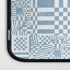 Retro Checkered Squares B Laptop Sleeve Gallery Image 3