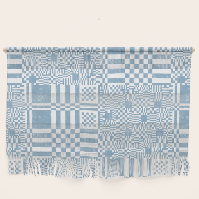 Retro Checkered Squares B Wall Hanging Gallery Image 1